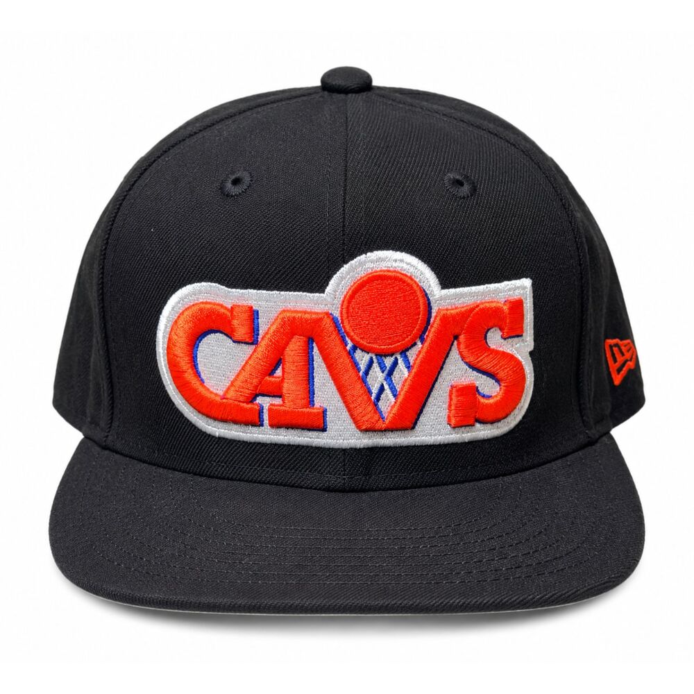 New Era Cleveland Cavaliers Hardwood Classics 59FIFTY Fitted Hat Black 7 1/4